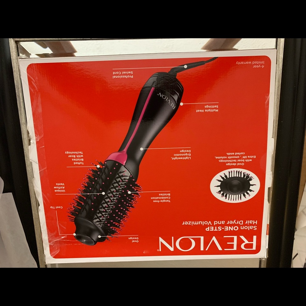 Revlon One-Step Volumizer Hair Dryer with Hot Air Brush - Picture 6 of 9